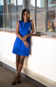 Me standing up in blue